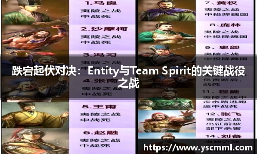 跌宕起伏对决：Entity与Team Spirit的关键战役之战